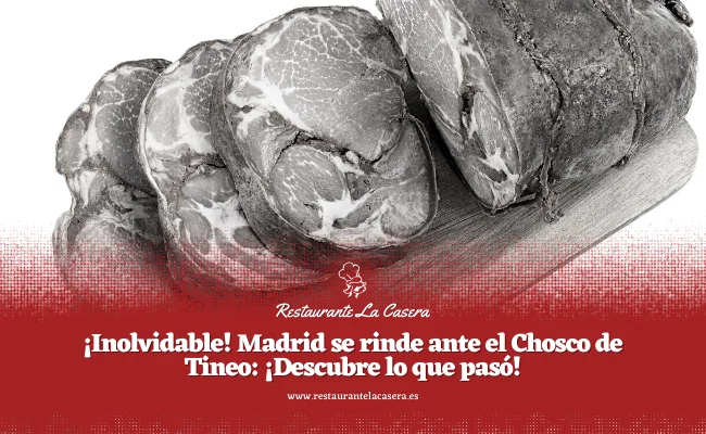 Evento del Chosco de Tineo celebrado en Madrid.